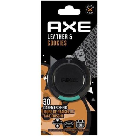 DÉSODORISANT AXE 3D LEATHER + COOKIES - A SUSPENDRE