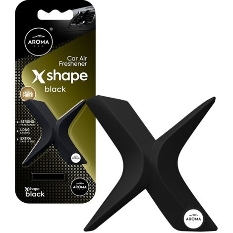 Désodorisant d'ambiance CAR X Shape Black