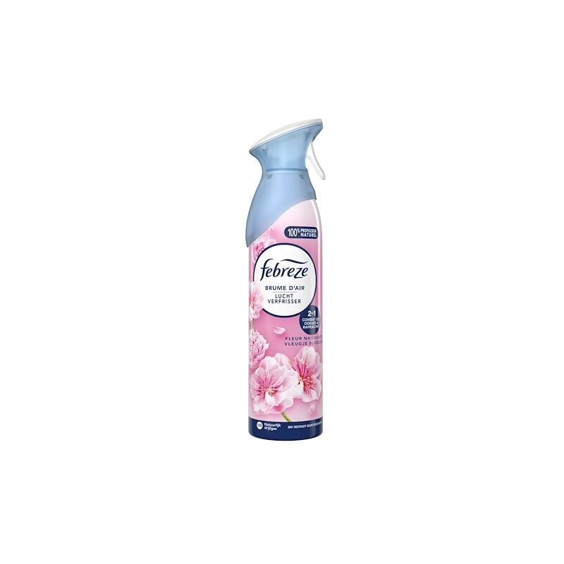 Désodorisant Febreze Brume d'air Fleur naissante - Aérosol 185 ml