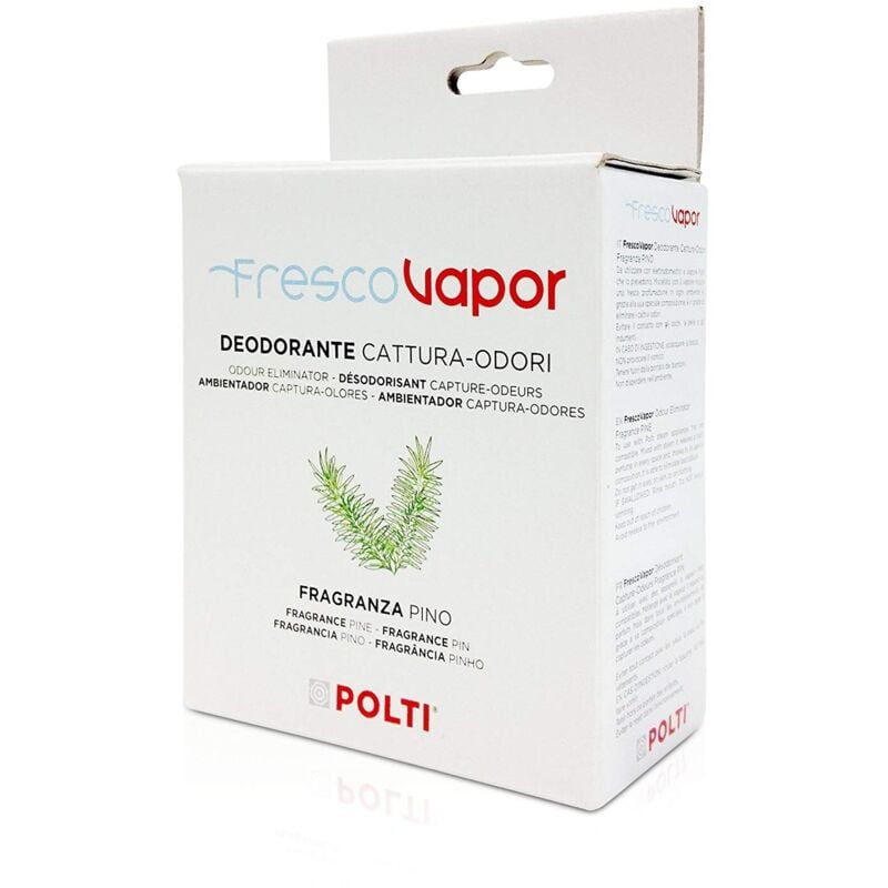 Polti - désodorisant mauvaises odeurs 2 flacons pour nettoyeur vapeur