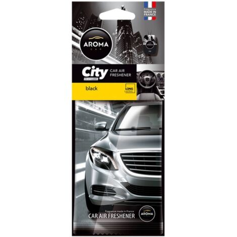 Désodorisant noir Aroma CAR City Card