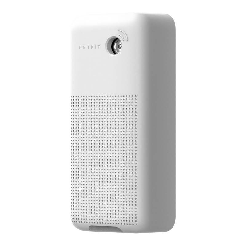 Désodorisant petkit pura Air Smart Spray, pour litière pour chat, avec lumière intelligente et contrôle par application.