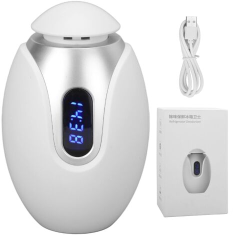 Désodorisant Portable Rechargeable Mini Électrique Intelligent pour Réfrigérateur
