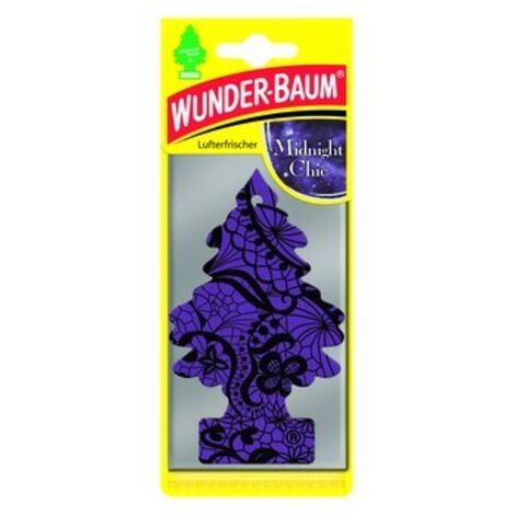 Désodorisant pour sapin de Noël WUNDERBAUM Midnight Chic, 8 semaines