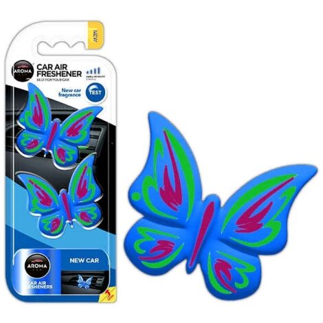 Désodorisant pour voiture AROMA FANCY SHAPES BUTTERFLY