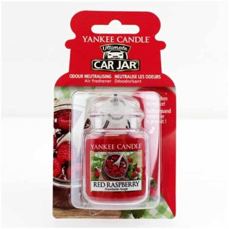 Désodorisant pour voiture en pot Yankee Candle Selgros111 - Framboise