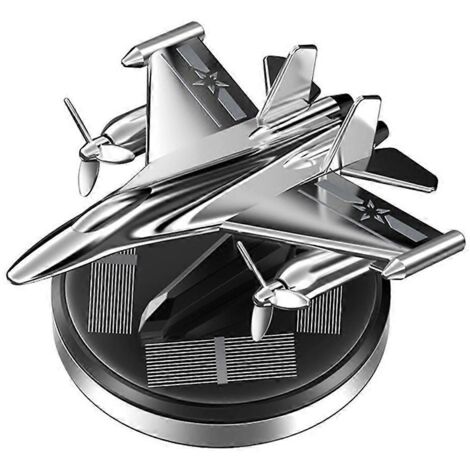Désodorisant solaire pour voiture, désodorisants en alliage d'aluminium pour avion, couleur argent