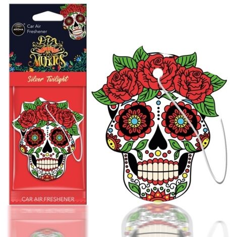 Désodorisant Tatouage Argenté MUERTOS