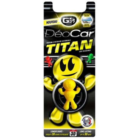 Désodorisant voiture déocar titan, monoï - GS27