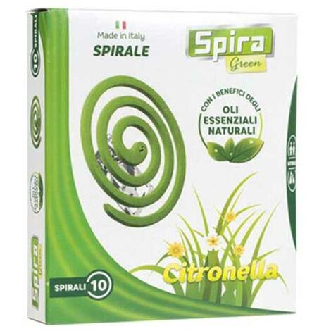 Désodorisants en spirale parfumés, lot de 10, Spira Green