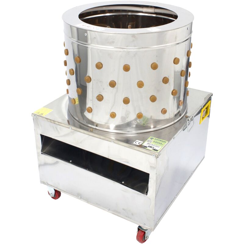 

Desplumadora de Aves, 2200W, 500mm - SAURIUM®