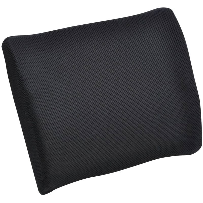 

Cojín de Apoyo para Espalda Forma Alada Negro 35x30x7cm - Desq