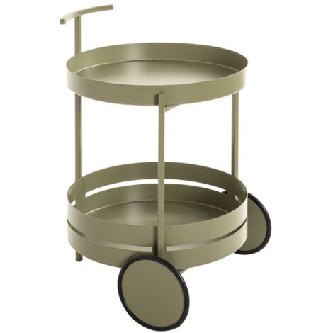 Desserte de Cuisine Ronde "Postres" 62cm Vert