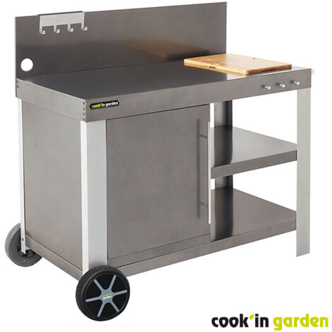 Cook'in Garden - Carrito para plancha NOVA XL