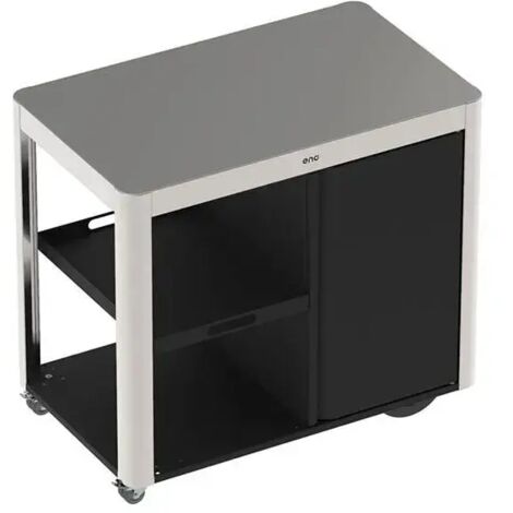 Desserte Inox Achille Avec Porte Rangement Sécurisé Et Plan De Travail En Inox Pour Extérieur - Eno