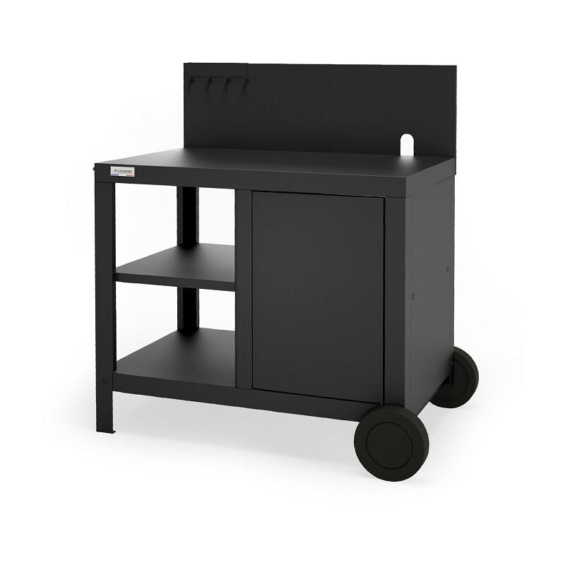 Le Marquier - Desserte Noire Signature Allure pour Planchas 45, 60 et 75 cm