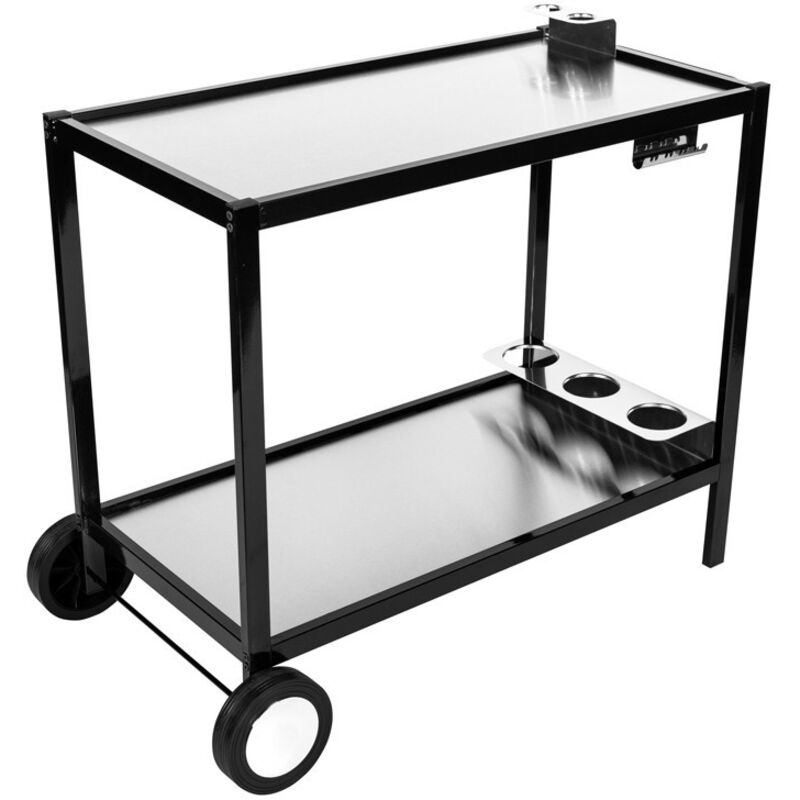 Somagic - Desserte en Métal avec plateaux Inox Megeva