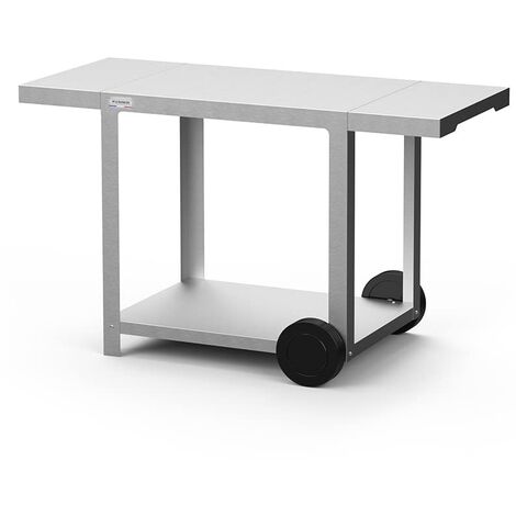 DESSERTE PURE XL 2 PLATEAUX INOX LE MARQUIER DVPIXL
