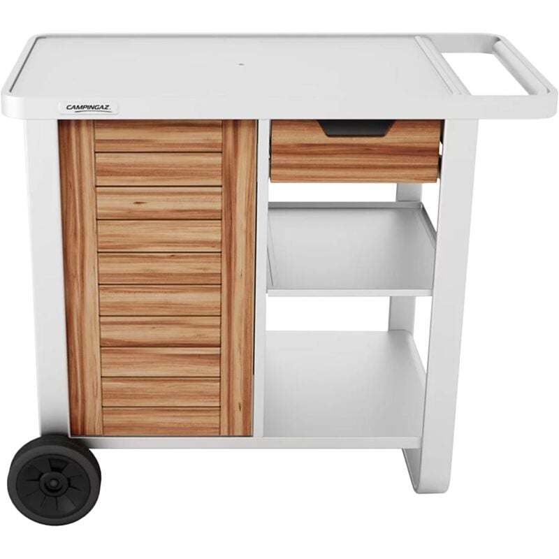 Desserte Woody Deluxe pour plancha 2 et 3 brûleurs