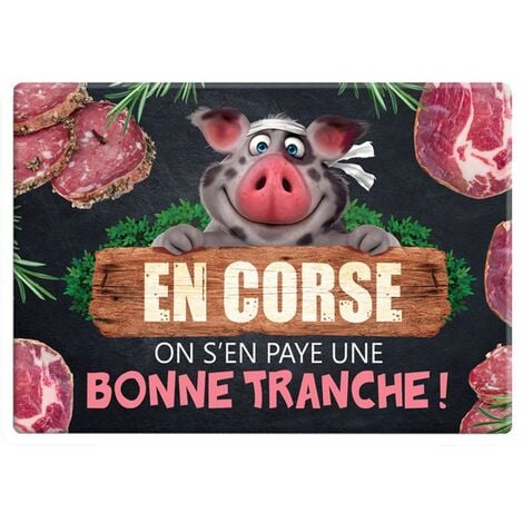 Dessous de plat en verre déco Corse