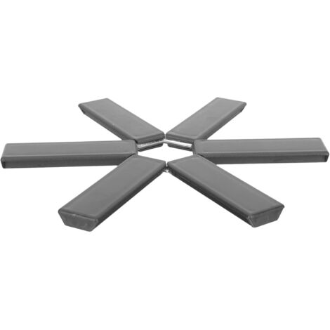 Dessous de plat pliable en silicone isolant et antidérapant