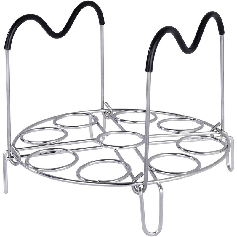 Bares - Dessous de Plateaux Porte-vadrouille avec poignées en Silicone résistant à la Chaleur Compatible avec Les Accessoires Instant Pot