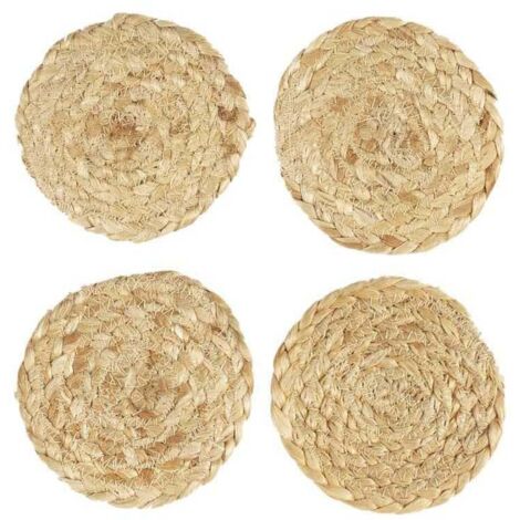 Dessous De Verre Jute 10cm X4