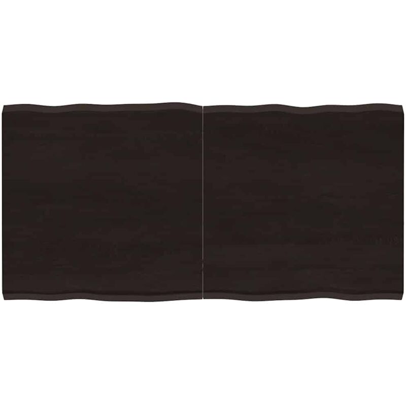 Furniture Limited - Dessus de table bois massif traité bordure