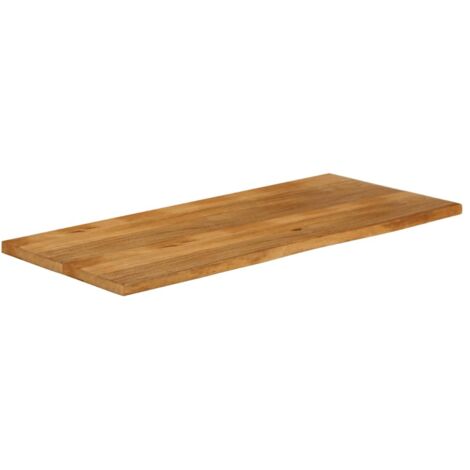 Dessus de bureau  Plateau De Table  Dessus de table à bord vivant 140x60x3  8cm bois massif manguier CFW53539