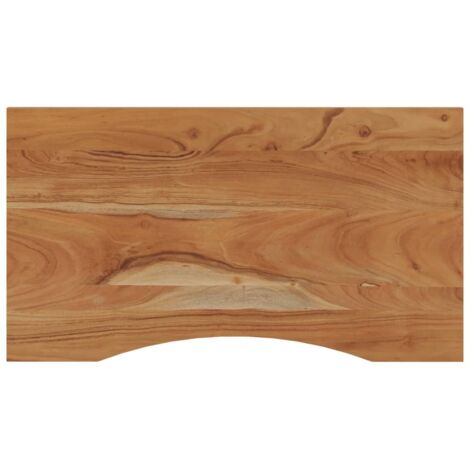 Dessus de bureau，Plateau de table，Dessus de table 100x50x2,5 cm rectangulaire bois massif acacia CFW28440
