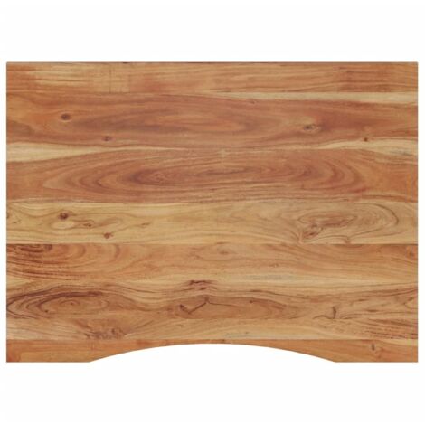 Dessus de bureau，Plateau de table，Dessus de table 110x80x2,5 cm rectangulaire bois massif acacia CFW34041