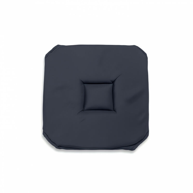 Dessus de chaise gobelin 40x40X3 cm alix bleu jean, par Soleil d'ocre - Marine Dessus de chaise gobelin 40x40X3 cm alix bleu jean, par Soleil d'ocre - Marine