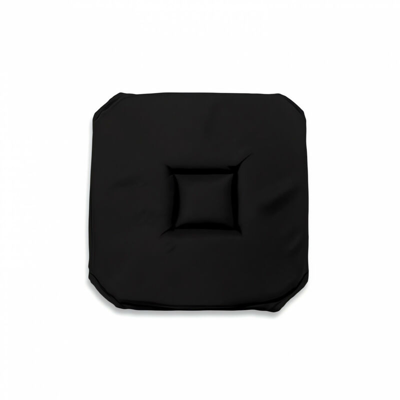 Dessus de chaise gobelin 40x40X3 cm alix noir, par Soleil d'ocre - Noir Dessus de chaise gobelin 40x40X3 cm alix noir, par Soleil d'ocre - Noir