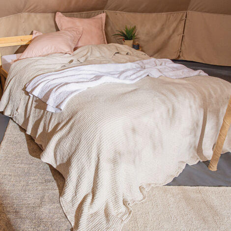 Dessus de lit JAIPUR coton 180x250 cm