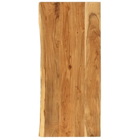 Dessus de meuble-lavabo de salle de bain Acacia 114x52x2,5 cm CFW22342