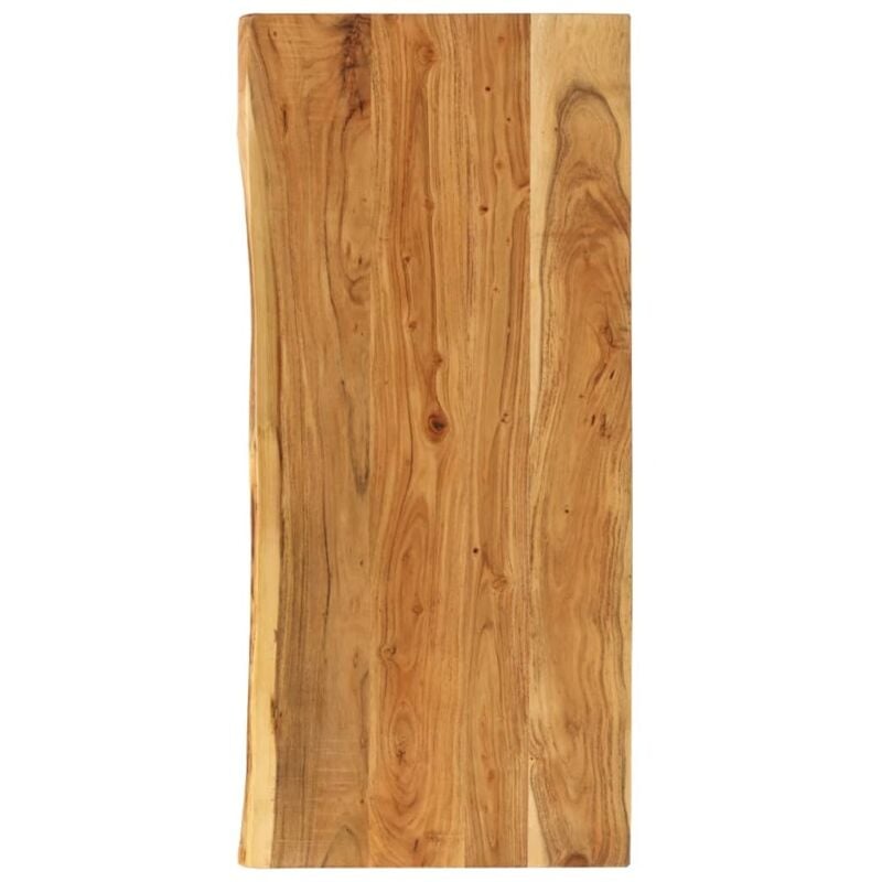 Vidaxl - Dessus de meuble-lavabo de salle de bain Acacia 114x52x4 cm