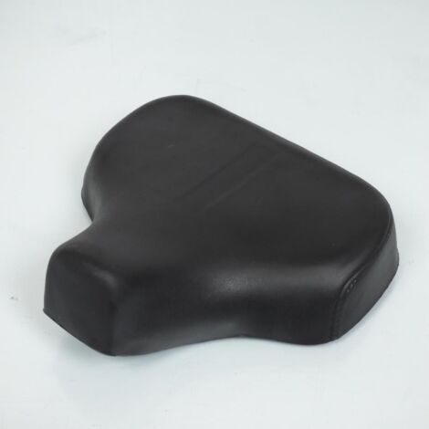 Dessus de selle housse noire avec mousse pour mobylette cyclo