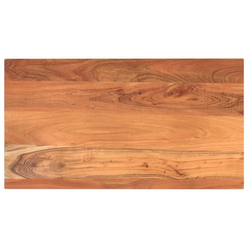 Dessus de table 120x50x3,8cm rectangulaire bois massif d'acacia Vidaxl