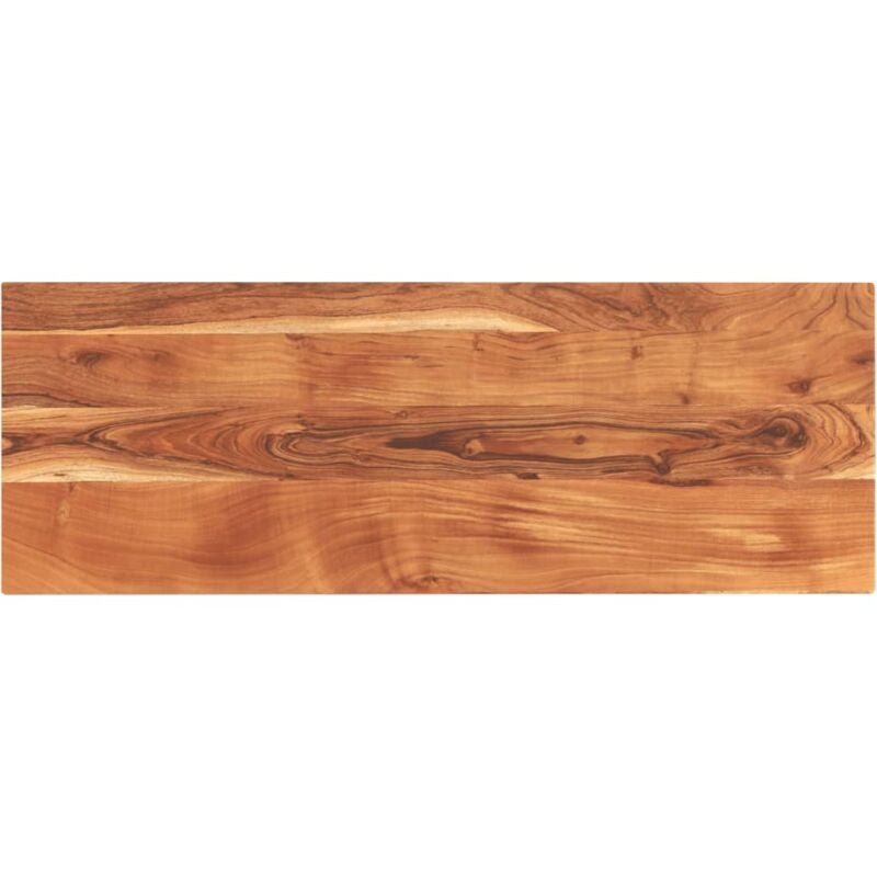 Dessus de table 160x50x2,5cm rectangulaire bois massif d'acacia Vidaxl
