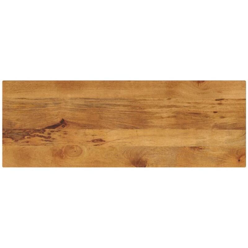 Dessus de table 140x60x3,8cm rectangulaire bois massif manguier Vidaxl