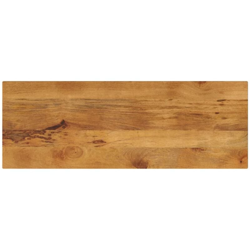 Dessus de table 160x50x2,5cm rectangulaire bois massif manguier Vidaxl