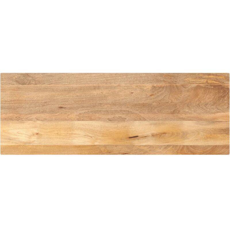 Dessus de table 160x50x3,8cm rectangulaire bois massif manguier Vidaxl