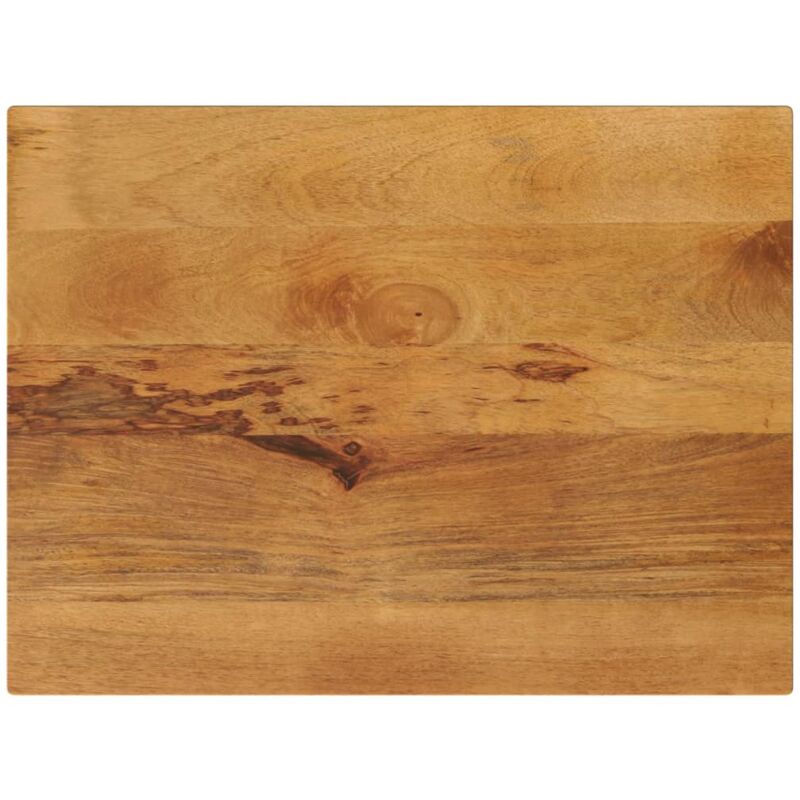 Dessus de table 90x50x3,8 cm rectangulaire bois massif manguier Vidaxl