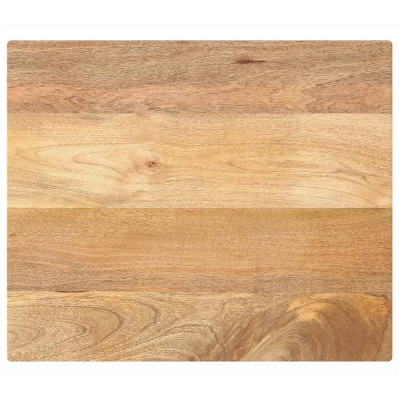 Dessus de table 60x50x2,5 cm rectangulaire bois massif manguier