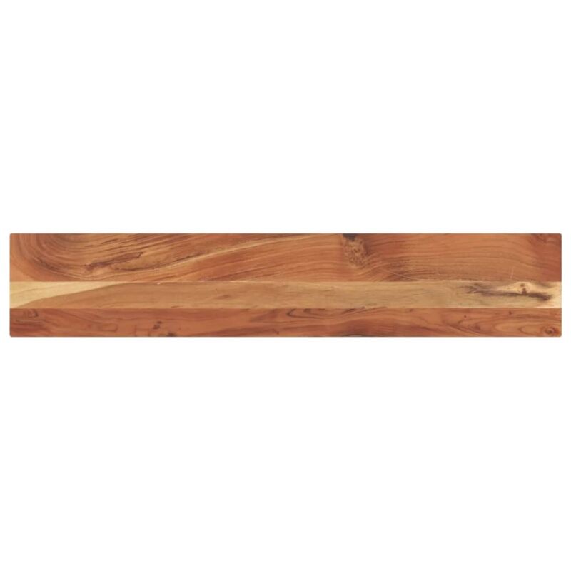 Dessus de table 180x40x3,8cm rectangulaire bois massif d'acacia Vidaxl