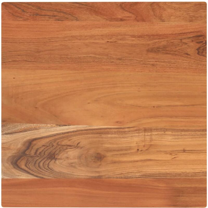Dessus de table 60x60x2,5 cm carré bois massif d'acacia Vidaxl
