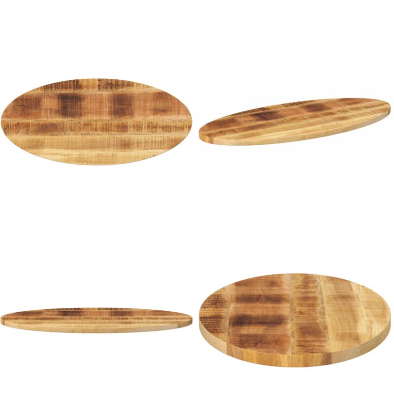 Dessus de table 120x50x2,5 cm ovale bois massif de manguier - Dessus De Table - Table Ronde - Table Ovale - Bois Massif - Manguier - Home & Living