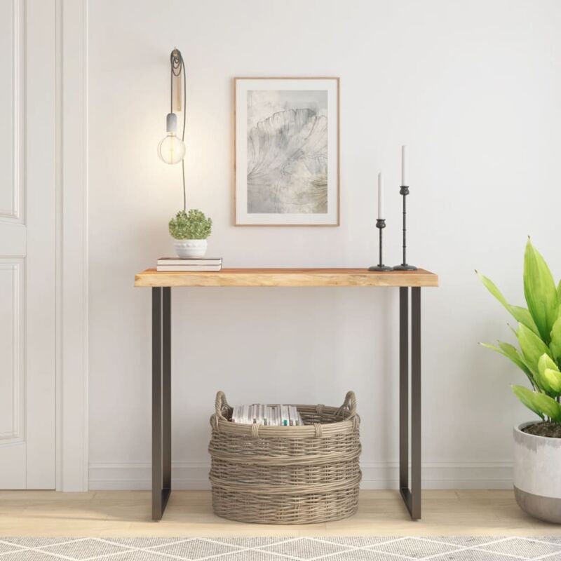 Dessus de table 80x40x2,5 cm rectangulaire bois massif acacia - Vidaxl