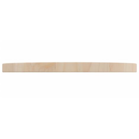 Dessus de table Ø40x2,5 Bois de pin massif