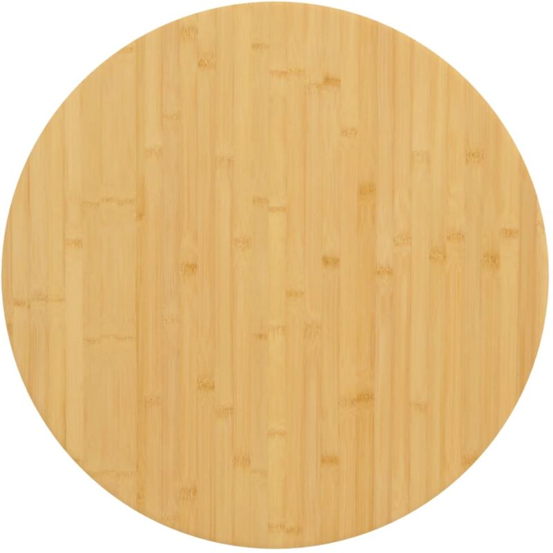 Dessus de table Ø80x2,5 cm bambou